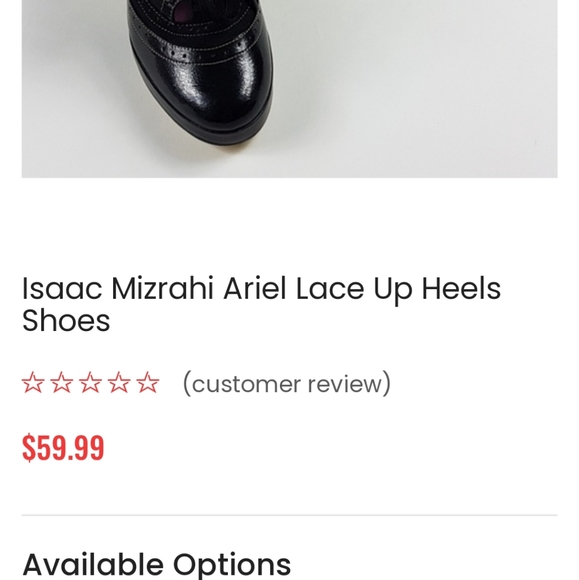 Isaac Mizrahi laced heels 8/8.5 - Picture 9 of 9